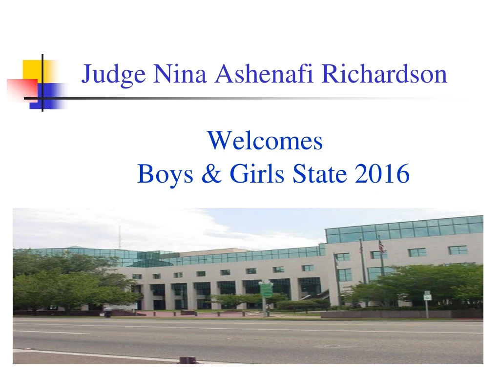 judge nina ashenafi richardson welcomes boys girls state 2016