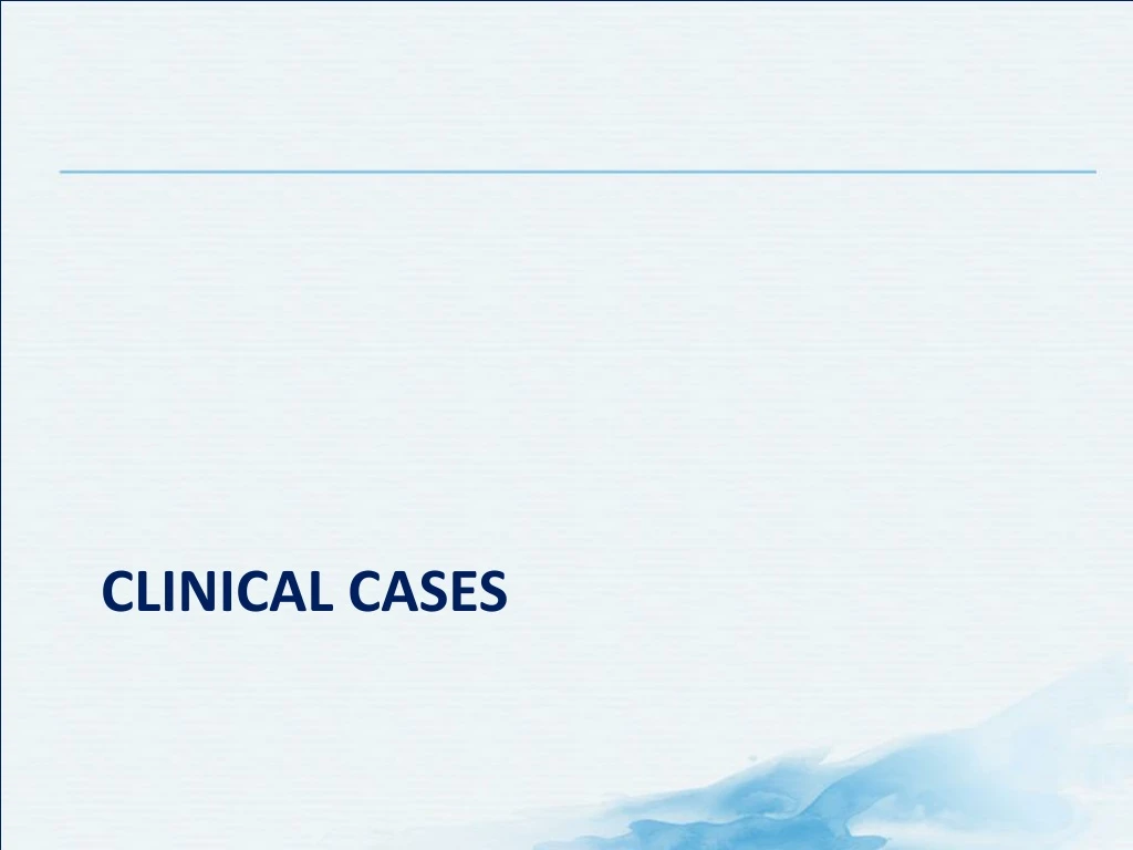 clinical cases