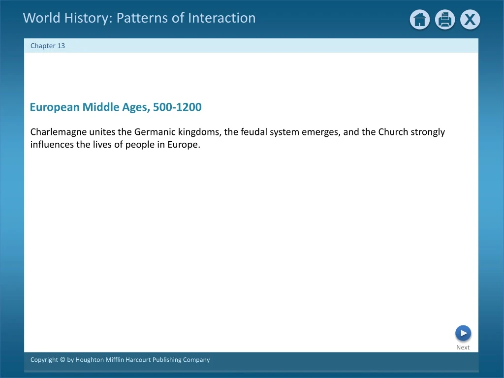 european middle ages 500 1200
