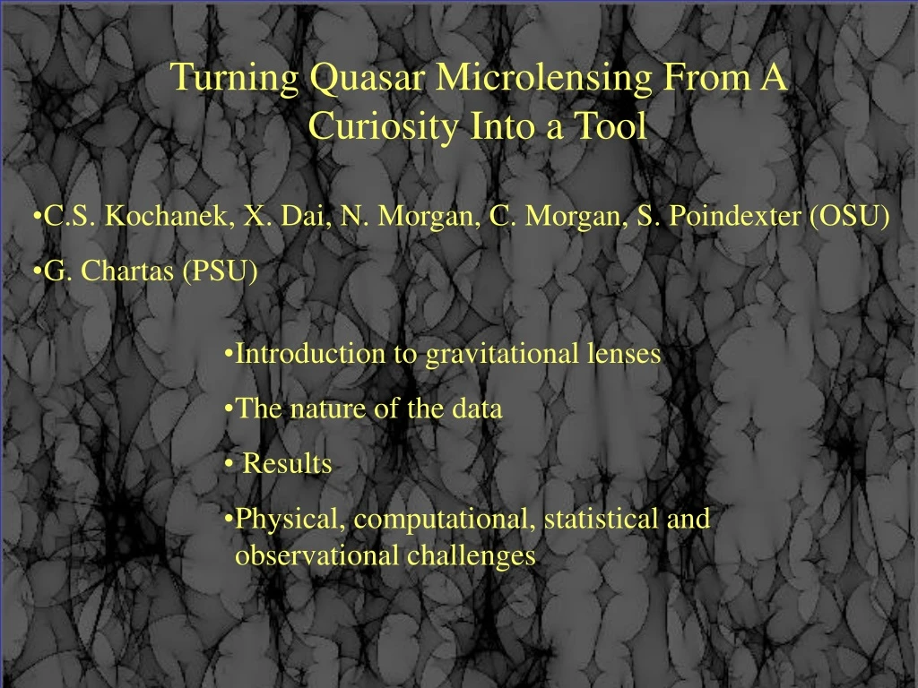 turning quasar microlensing from a curiosity into