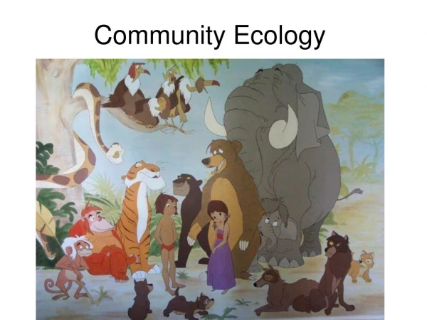 Community Ecology