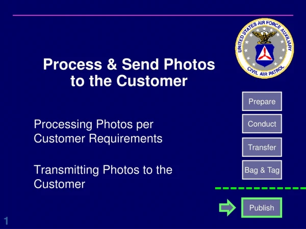 Process &amp; Send Photos to the Customer