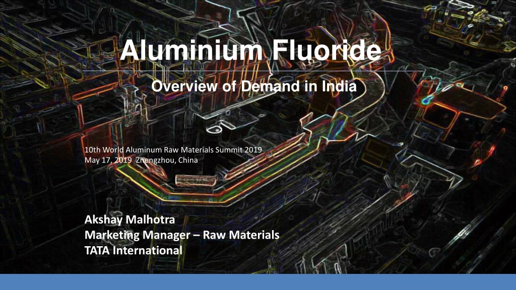 aluminium fluoride overview of demand in india