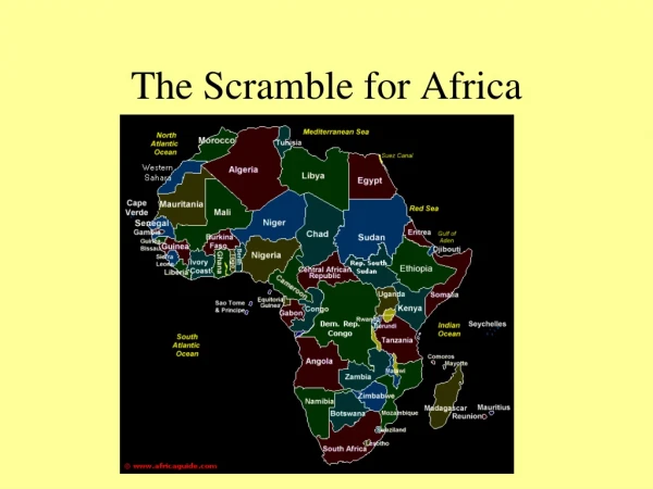 The Scramble for Africa