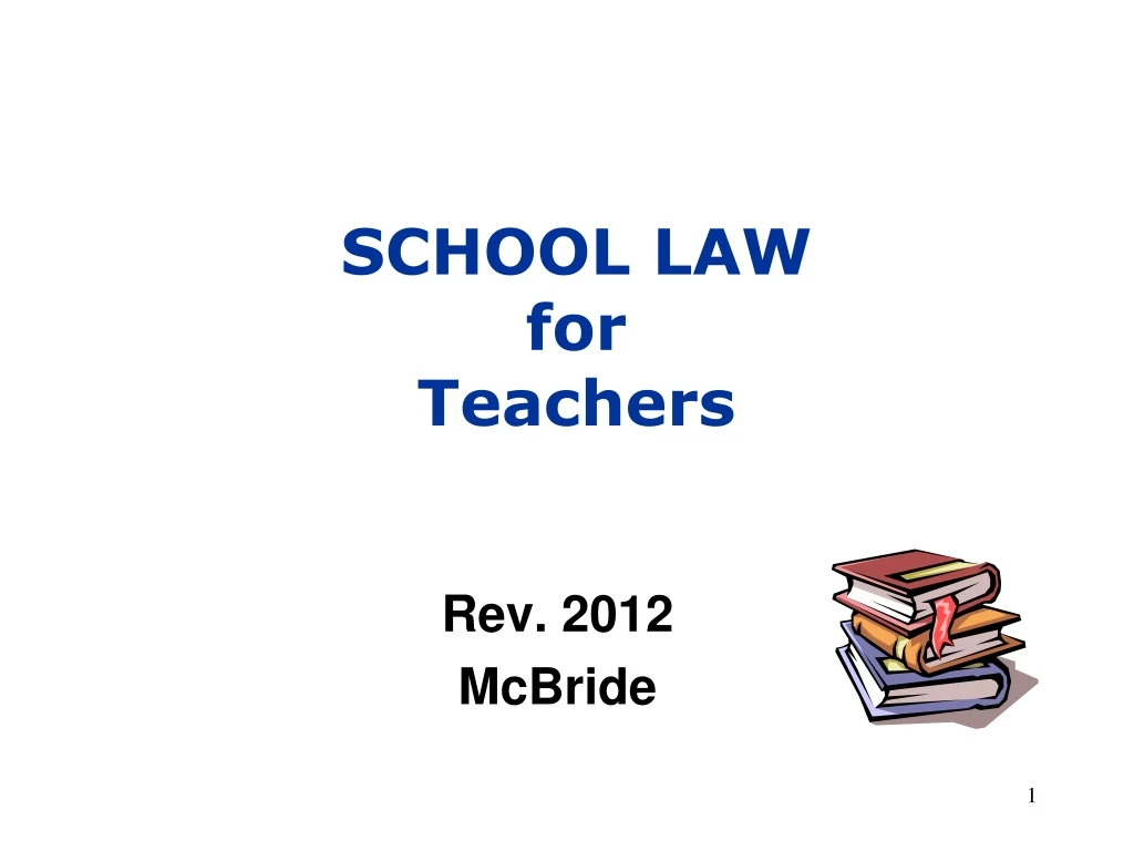 school law for teachers