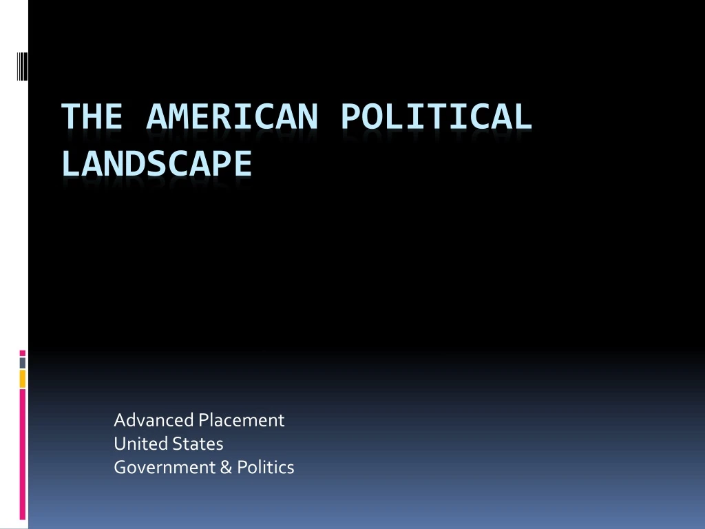 advanced placement united states government politics