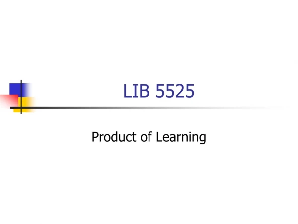 LIB 5525