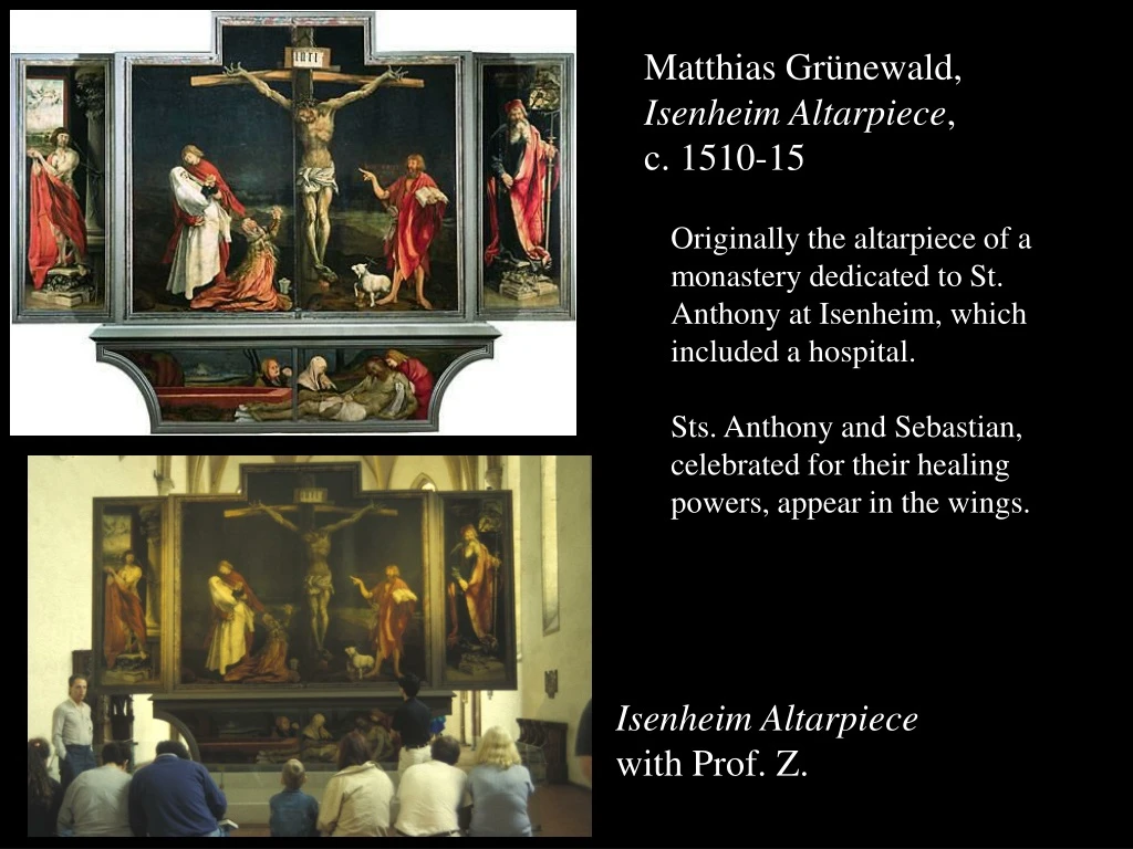 matthias gr newald isenheim altarpiece c 1510 15