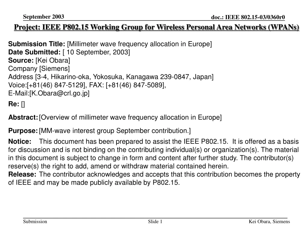 project ieee p802 15 working group for wireless