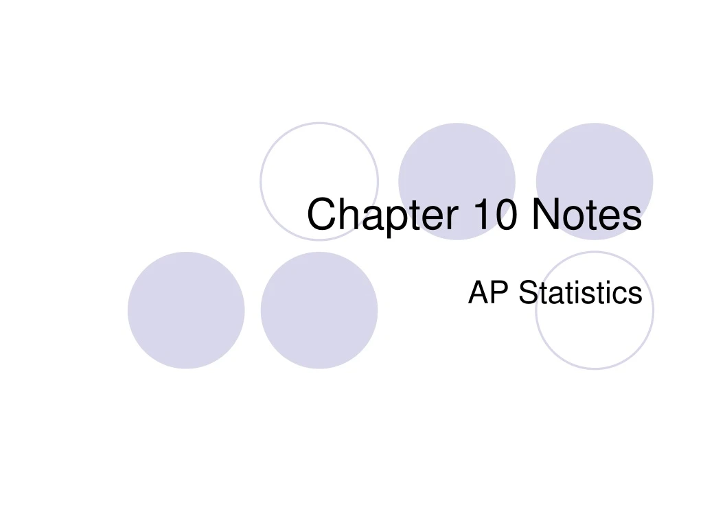 chapter 10 notes