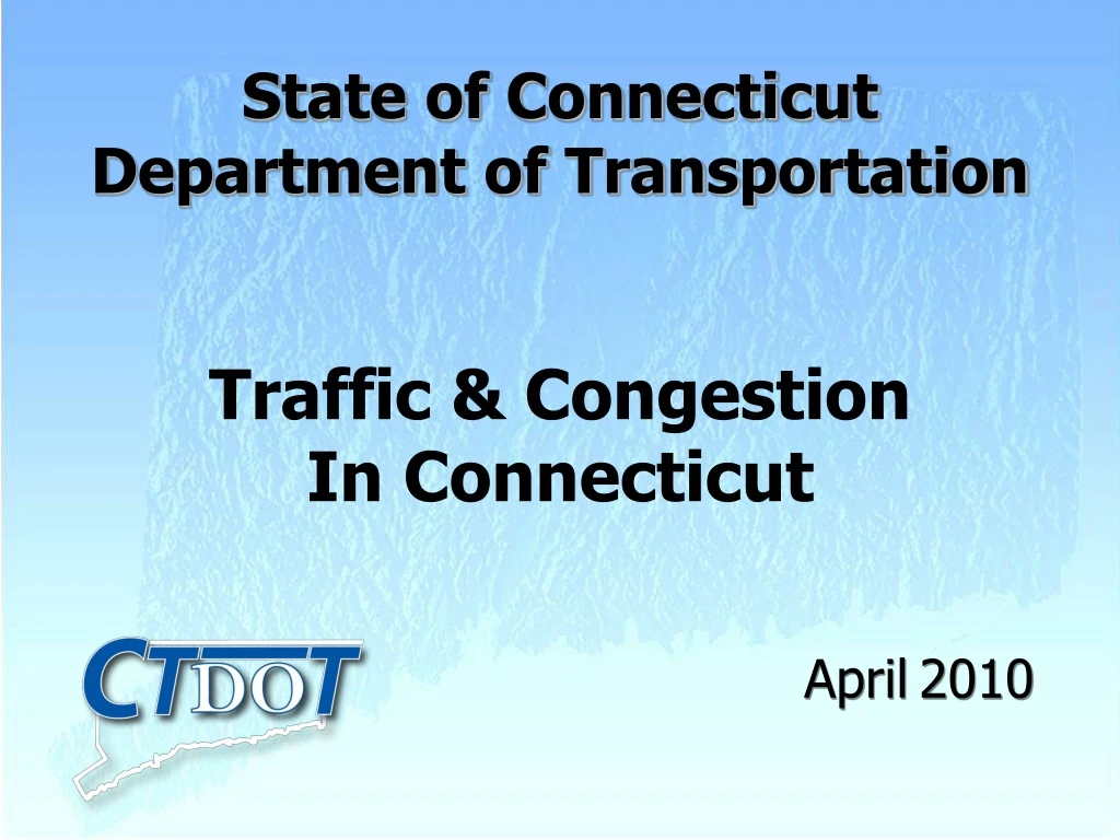traffic congestion in connecticut