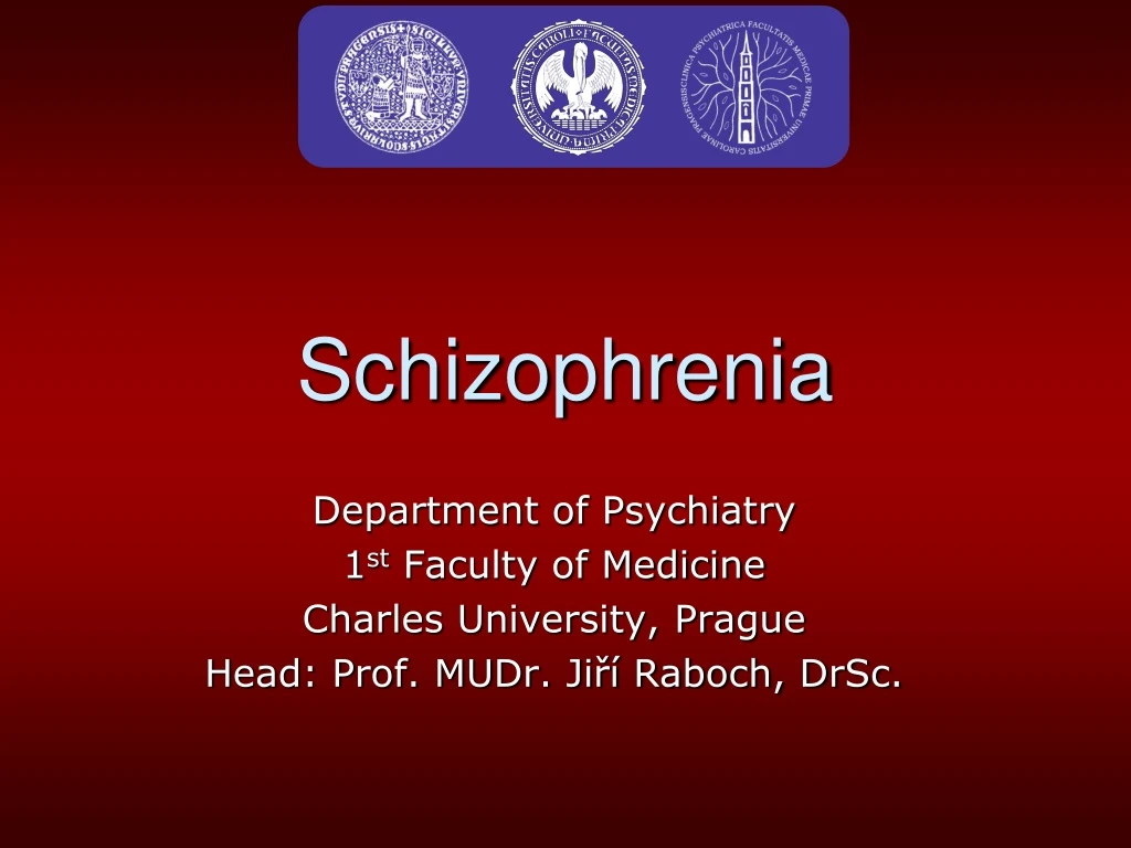 schizophrenia