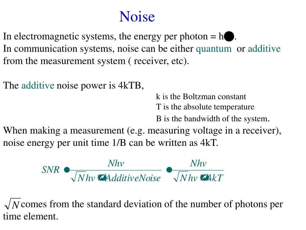 noise