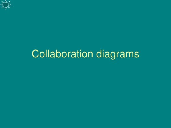 Collaboration diagrams