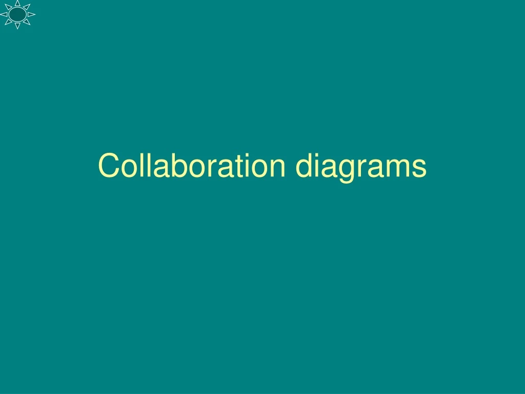 collaboration diagrams