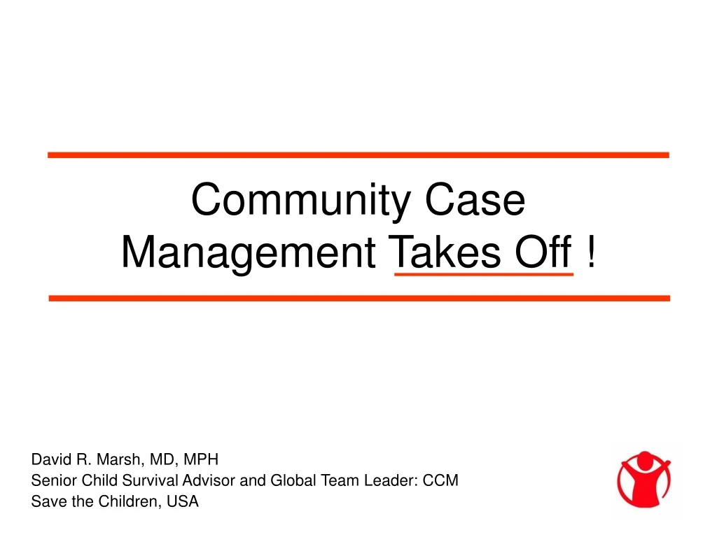community case management takes off