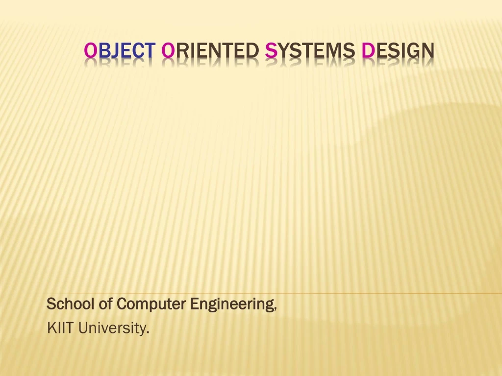 school of computer engineering kiit university