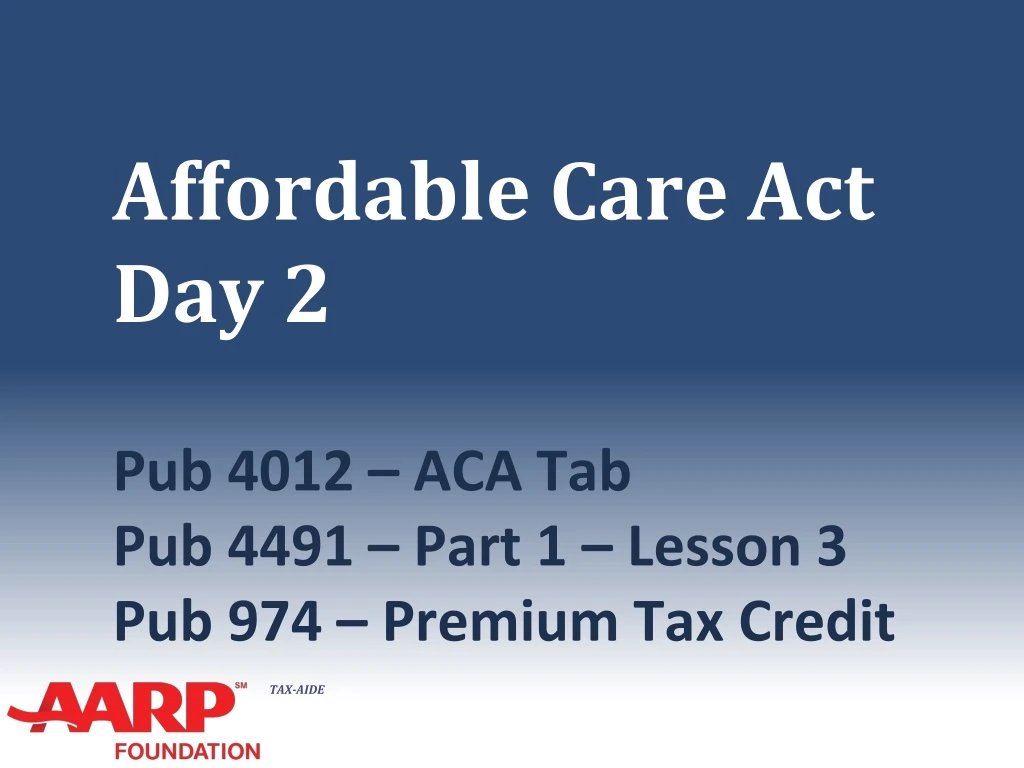 affordable care act day 2