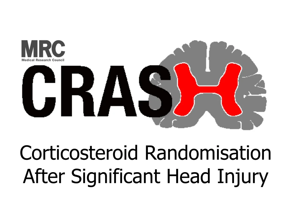 corticosteroid randomisation after significant