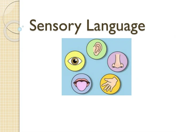 Sensory Language