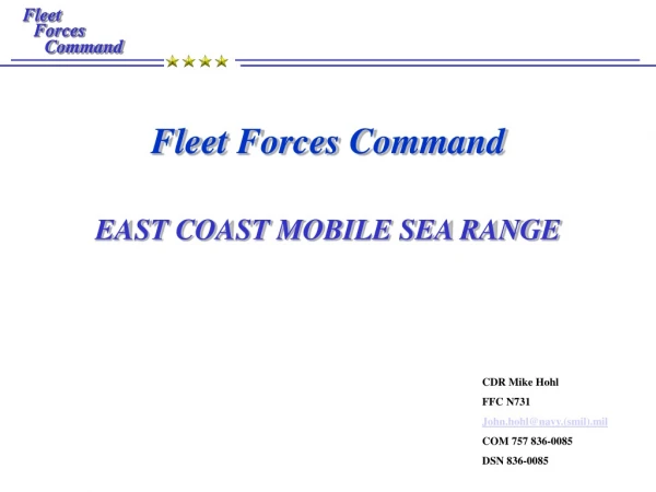 Fleet  Forces Command Command