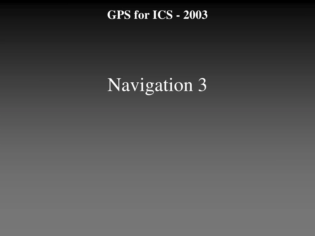 navigation 3