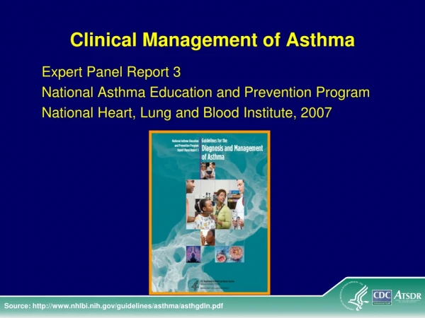 Clinical Management of Asthma