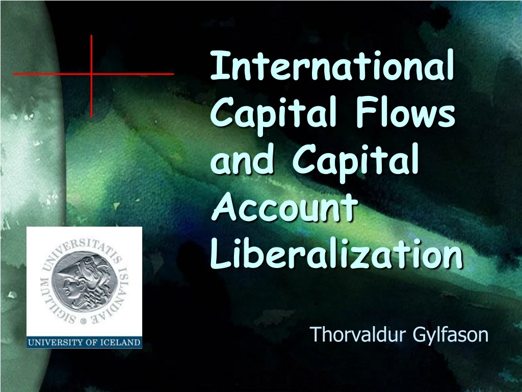 international capital flows and capital account