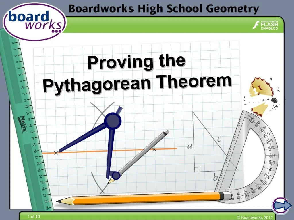 proving the pythagorean theorem