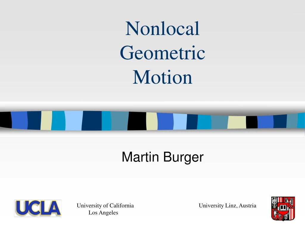 nonlocal geometric motion
