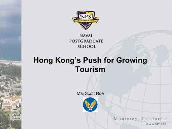 Hong Kong’s Push for Growing Tourism