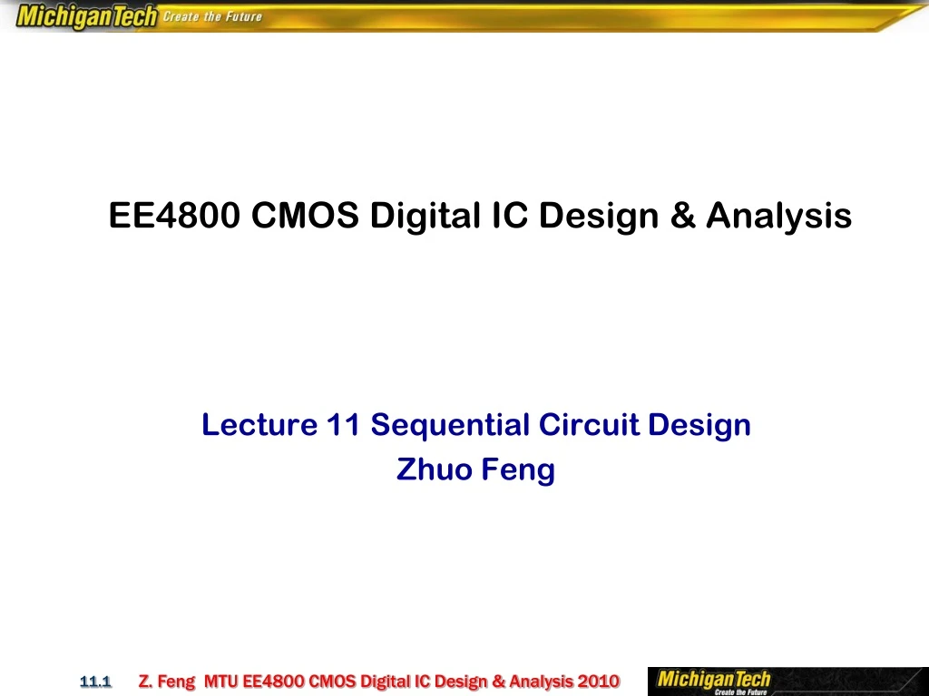 ee4800 cmos digital ic design analysis