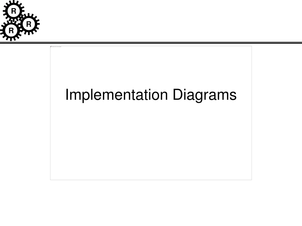 implementation diagrams