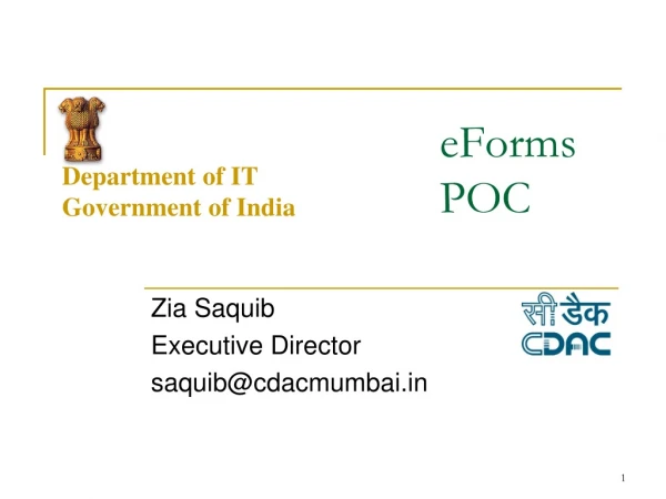 eForms POC