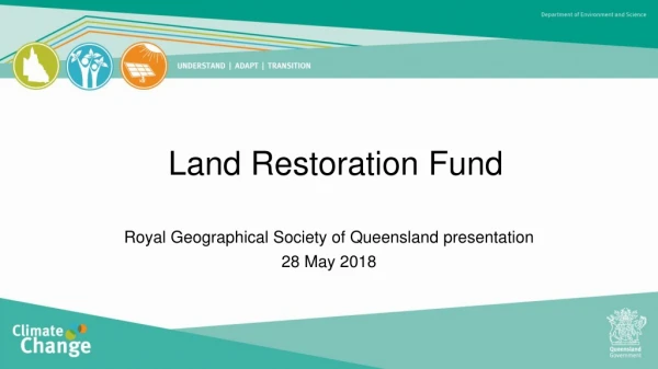 Land Restoration Fund