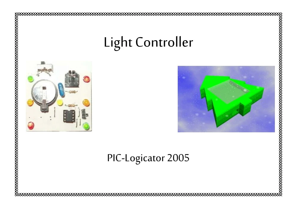 light controller picaxe pic logicator 2005
