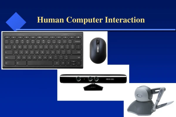 Human Computer Interaction