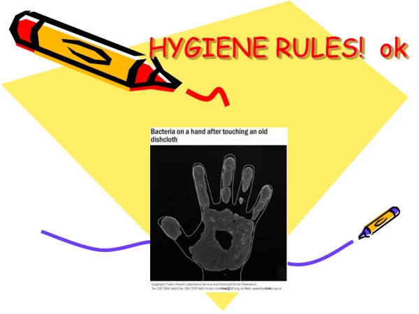 HYGIENE RULES!  ok