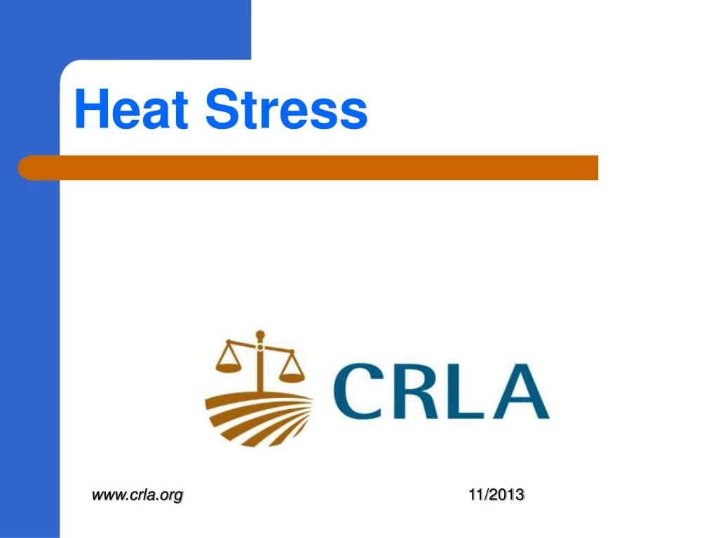 heat stress