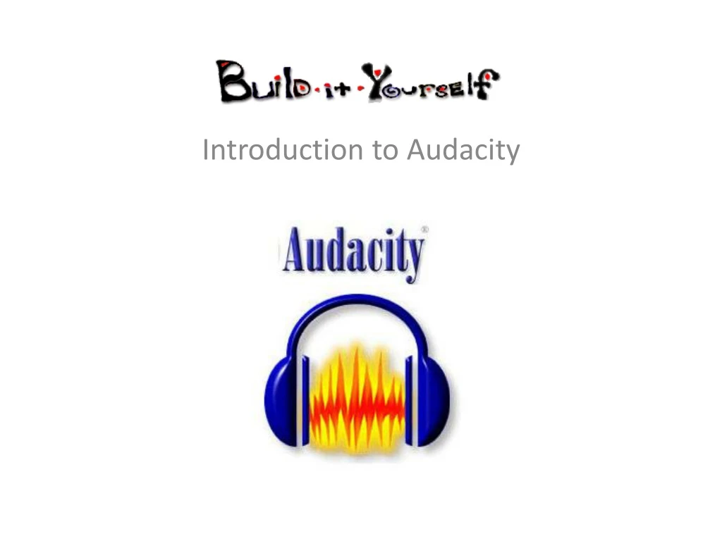 introduction to audacity