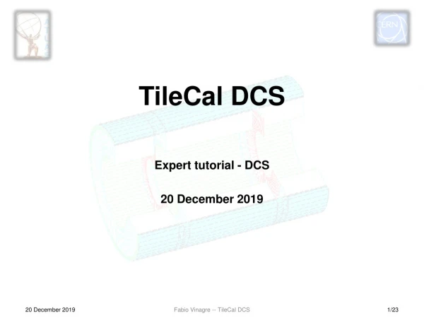 TileCal DCS