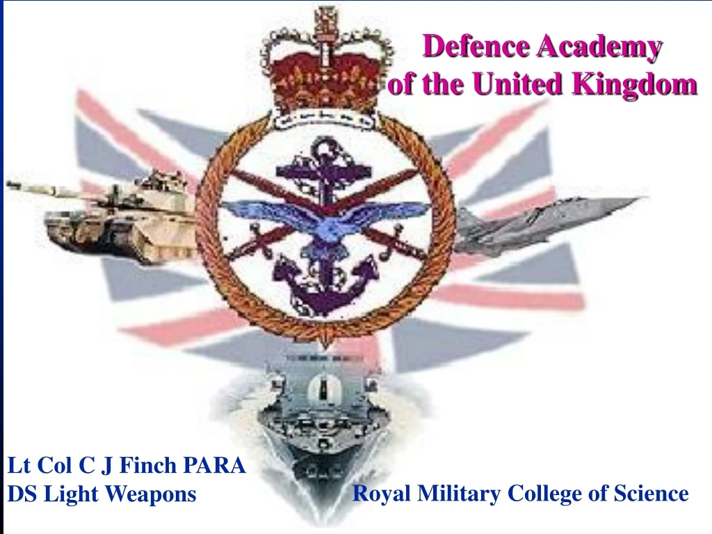 defence academy of the united kingdom