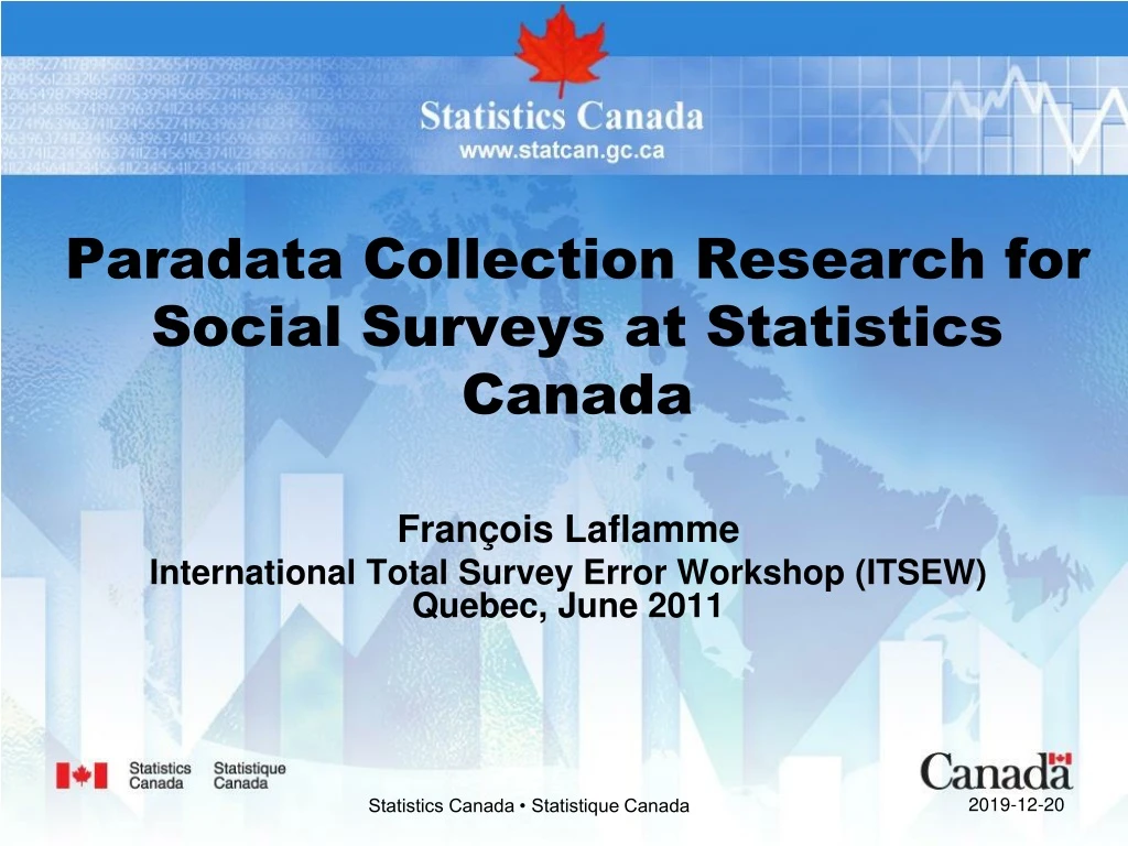 paradata collection research for social surveys at statistics canada