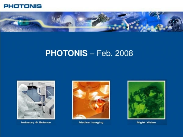 PHOTONIS  – Feb. 2008