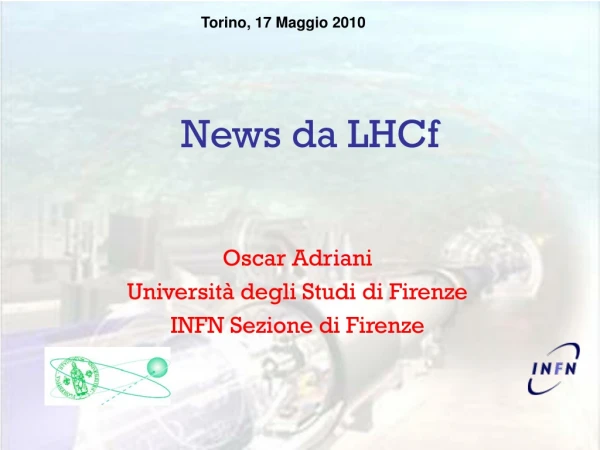 News da LHCf