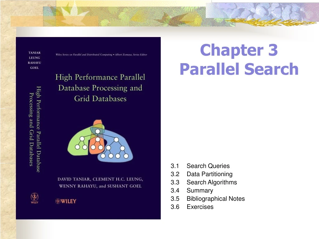 chapter 3 parallel search