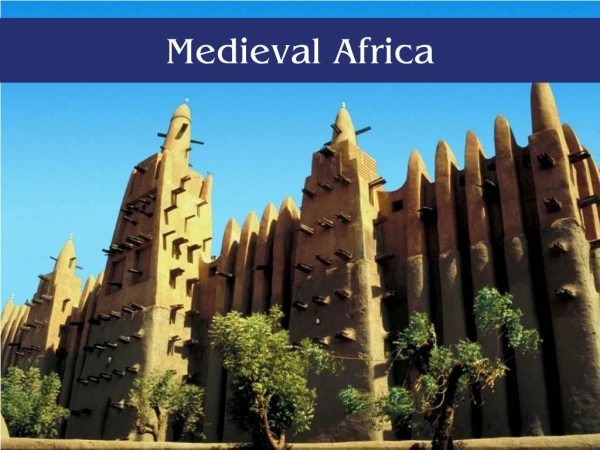 Medieval Africa