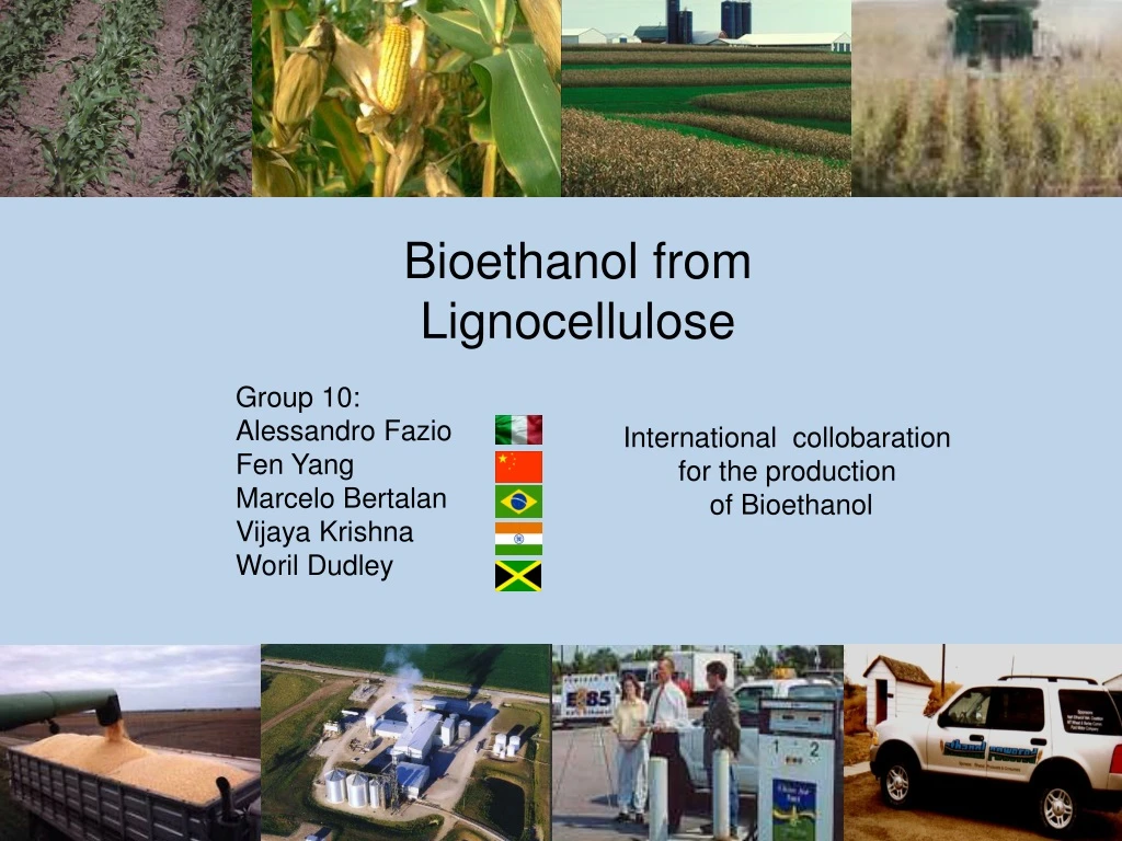 bioethanol from lignocellulose