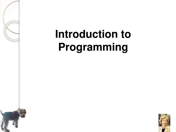 Introduction to Programming