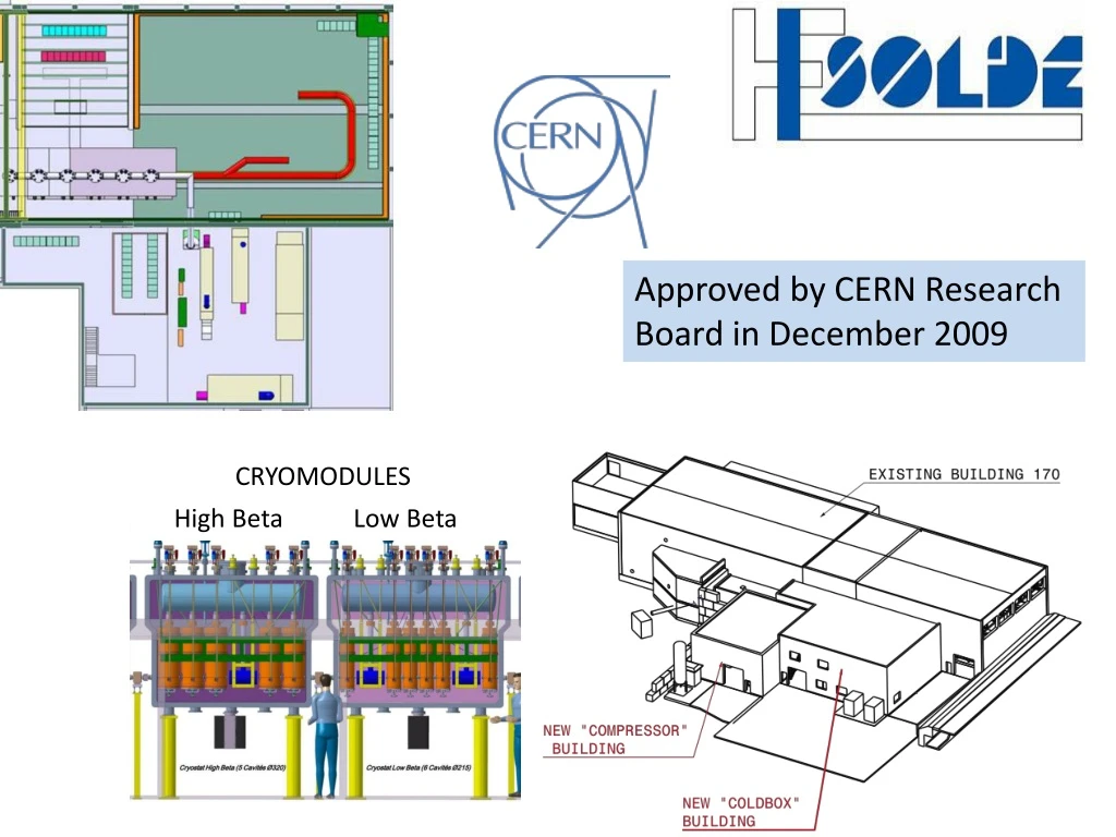 approved by cern research board in december 2009